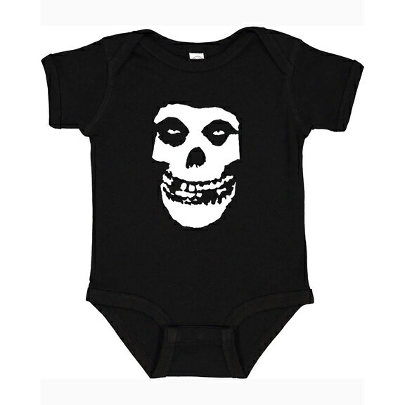 MISFITS ミスフィッツSKULL GLOW ONESIE オフィシャル バンド ロンパース