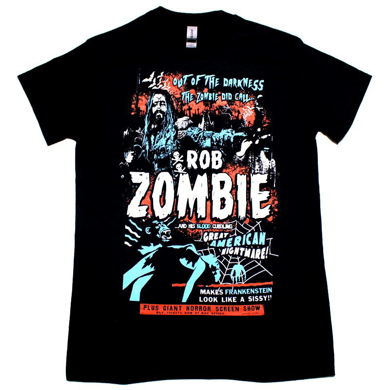 ROB ZOMBIE ロブゾンビCALL オフィシャル バンドTシャツ