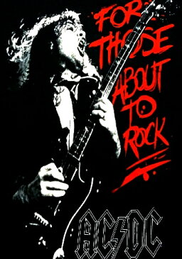 /AC/DC エーシーディーシーTHOSE ABOUT TO ROCK オフィシャル バンドTシャツ 2枚までメール便対応可 / あす楽対応