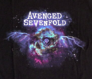 ☆☆☆【2枚までメール便対応可】AVENGED SEVENFOLD アヴェンジド・セヴンフォールドFACE Babydoll レディースオフィシャル バンドTシャツ【あす楽対応】