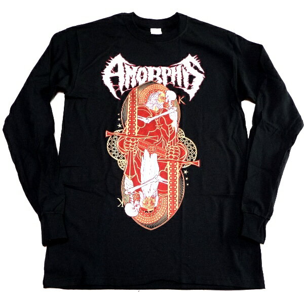 AMORPHIS アモルフィスKING REVEL MENS LS オフィシャル バンドTシャツ