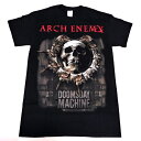 ARCH ENEMY A[`Gl~[Doomsday Machine Black T-Shirt ItBV ohTVc