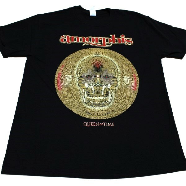 AMORPHIS アモルフィスQUEEN OF TIME - TOUR 2019 オフィシャル バンドTシャツ