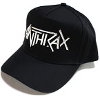 ANTHRAX アンスラックスSONIC SILVER LOGO CAP オフィシャル バンドキャップ