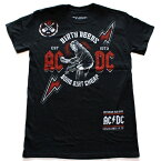 AC/DC エーシーディーシーAUSTRALIAN HARD ROCK オフィシャル バンドTシャツ1梱包2枚までメール便対応可