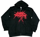 CATTLE DECAPITATION LgfJseCVLOGO ZIP HOODIE ItBV ohp[J[