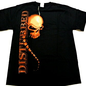 DISTURBED ディスターブドSPINE TOUR 2009 オフィシャル バンドTシャツ