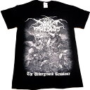 DARK THRONE ダーク スローンUNDERGROUND RESISTANCE オフィシャル バンドTシャツ