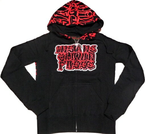 INSANE CLOWN POSSE インセイン・クラウン・ポッシー ICP ALLOVER LADIES ZIP HOODIE オフィシャル ZIP-UPパーカー