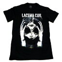 ☆☆☆【2枚までメール便対応可】LACUNA COIL ラクーナ・コイルHEAD オフィシャル バンドTシャツ