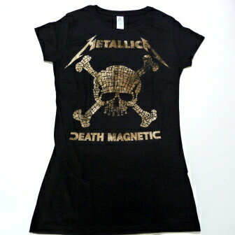 METALLICA メタリカSKULL MOSAIC レディース オフィシャル バンドTシャツ