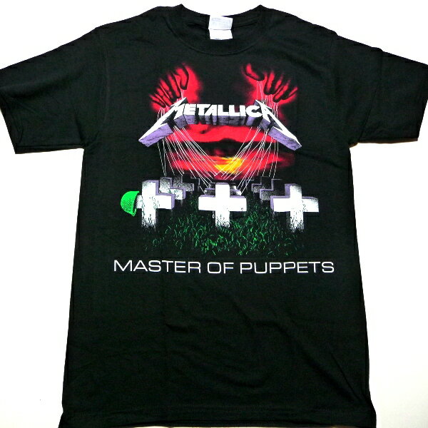 METALLICA メタリカMASTER OF PUPPETS オフィシャル バンドTシャツ1梱包2枚までメール便対応可