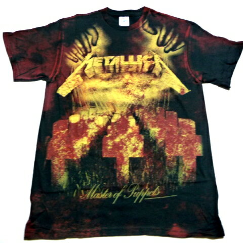 METALLICA メタリカMOP DEATH ALLOVER-PRINT オフィシャル バンドTシャツ