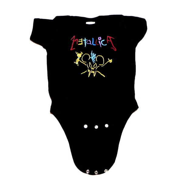 METALLICA メタリカCRAYON ROMPER オフィシャル バンドロンパース