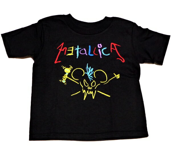 METALLICA メタリカCRAYON TODDLER よちよち歩き（幼児）オフィシャルバンドTシャツ