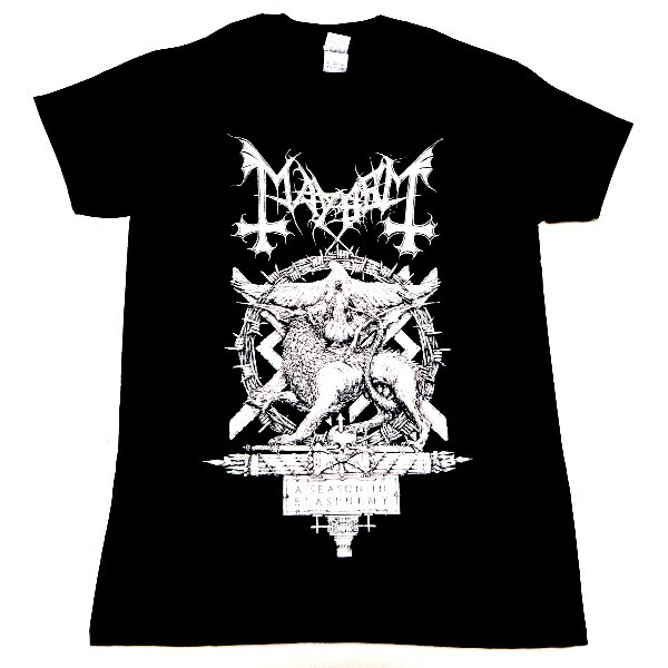 /MAYHEM メイヘムA SEASON OF BLASPHEMY オフィシャル バンドTシャツ / 2枚までメール便対応可 / あす楽対応