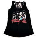 MOTLEY CRUE モトリークルーFINAL TOUR VINTAGE Girls Lace Back Tank レディース オフィシャル バンドTシャツ その1