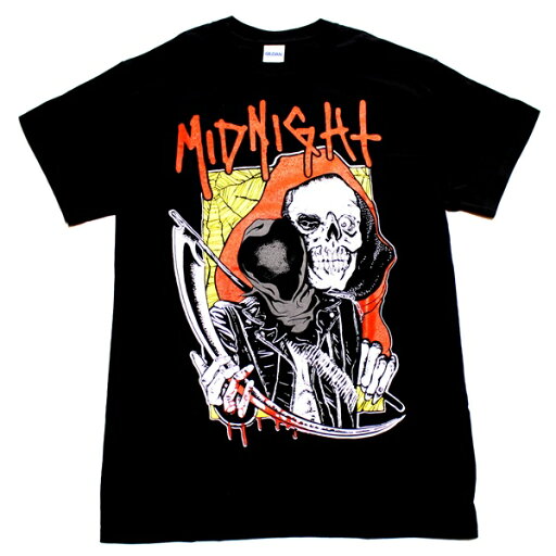 MIDNIGHT ミッドナイトATHENAR REAPER オフィシャル バンドTシャツ MIDNIGHT ミッドナイトATHENAR REAPER オフィシャル バンドTシャツ