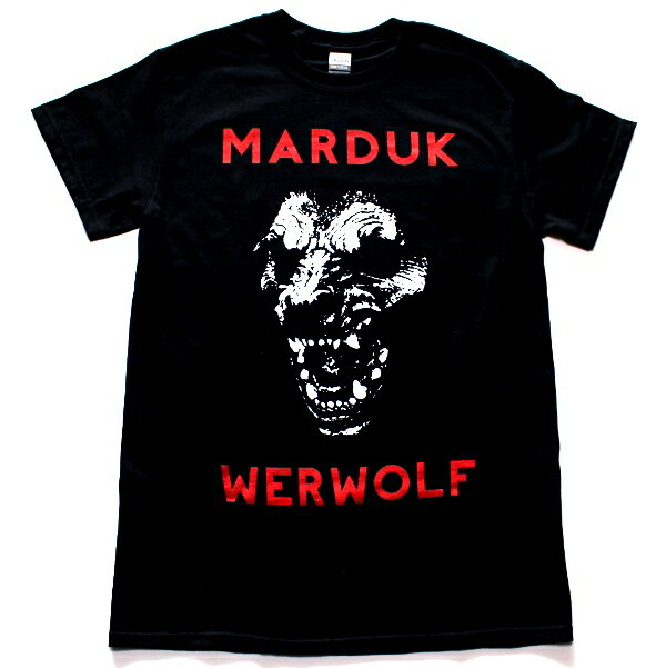 MARDUK マーダックWEREWOLF オフィシャル バンドTシャツ1梱包2枚までメール便対応可