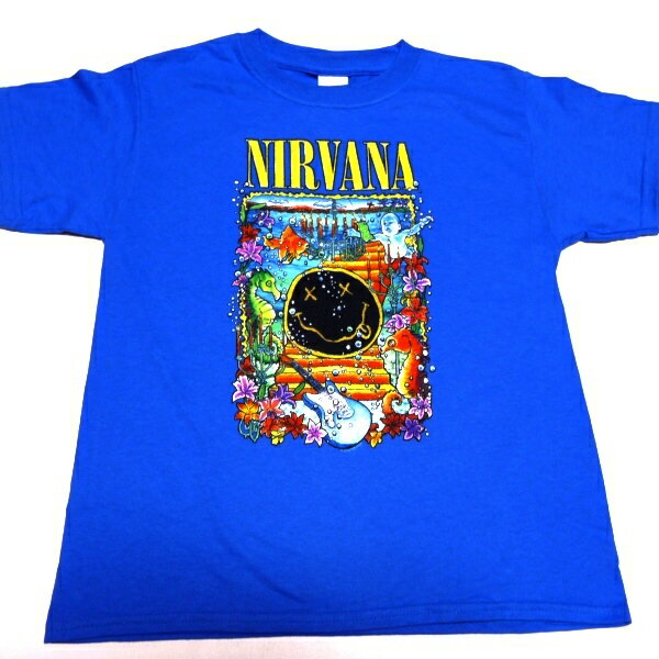 NIRVANA ニルヴァーナUNDER THE SEA SMILE YOUTH TEE オフィシャル バンドTシャツ