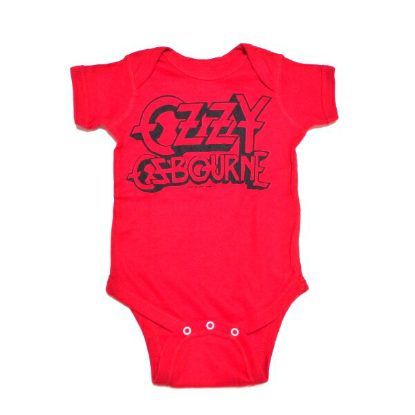 OZZY OSBOURNE オジーオズボーンLIL BLIZZARD RED オフィシャル バンド ロンパース