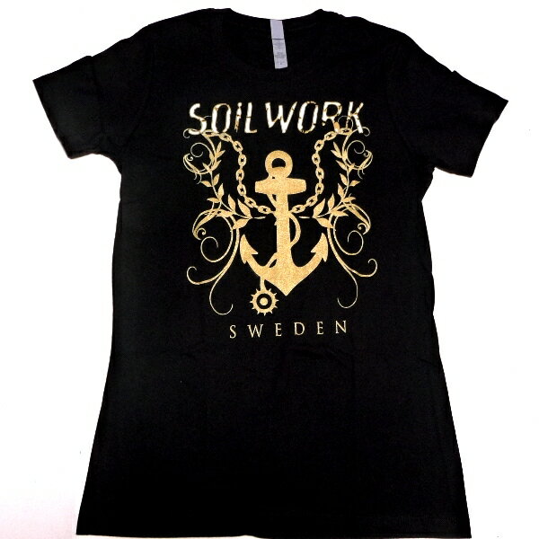 SOILWORKソイルワークTHE LIVING INFINITE ANCHOR ladies レディース バンドTシャツ