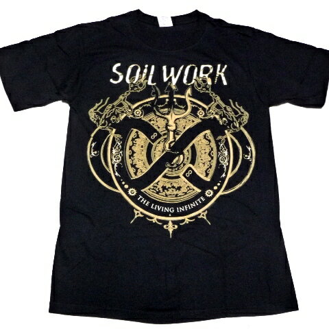 SOILWORK ソイルワークTHE LIVING INFINITE TOUR DATES オフィシャル バンドTシャツ