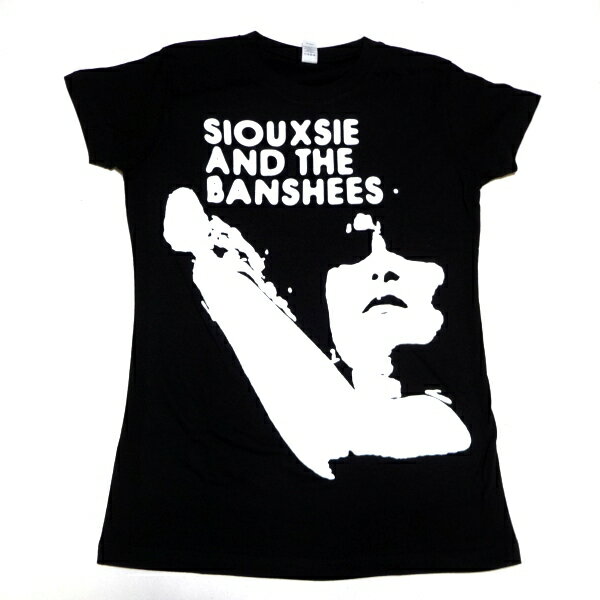 楽天ANIMAL-ROCKSIOUXSIE AND THE BANSHEESスージー&ザ・バンシーズSILHOUETTE Babydoll オフィシャル レディースバンドTシャツ