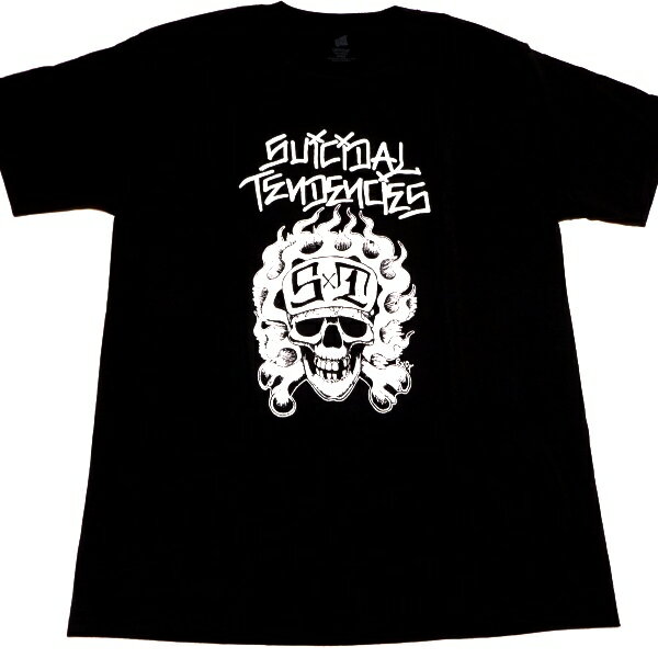 SUICIDAL TENDENCIES スイサイダルテンデンシーズOG FLIP SKULL オフィシャル バンドTシャツ