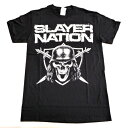 SLAYER スレイヤーSLAYER NATION オフィシャル バンドTシャツ