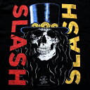 SLASH スラッシュDOUBLE SLASH SKULL オフィシャル バンドTシャツ 2