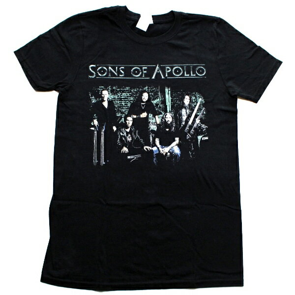 SONS OF APOLLO サンズ オブ アポロBAND PHOTO オフィシャル バンドTシャツ