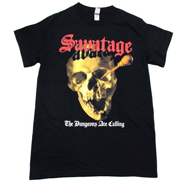 SAVATAGE サヴァタージTHE DUNGEONS オフィシャル バンドTシャツ