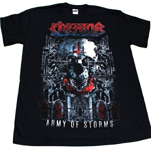 KREATOR クリーターARMY OF STORMS オフィシャル バンドTシャツ