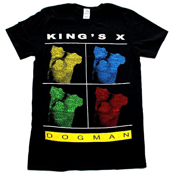 KINGS X キングスXDOGMAN EST. 1994 オフィシャル バンドTシャツ