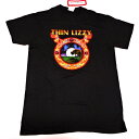 THIN LIZZY シンリジーWOLF MOON MENS SOFT TEE オフィシャル バンドTシャツ