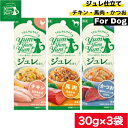 Yum Yum Yum! ヤムヤムヤム ジュレ 仕立て チキン 馬肉 かつお 30g 3袋セット ウェットフード やわらかい 犬 トッピング 無添加 国産 おやつ ゼリー ドッグフード 鶏肉 トッピング お試し バラエティーセット