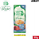 Yum Yum Yum! ヤムヤムヤム ジュレ 仕立て かつお 30g ウェットフード ドッグフード やわらかい 犬 トッピング 無添加 国産 おやつ ゼリー ドッグフード トッピング お試し