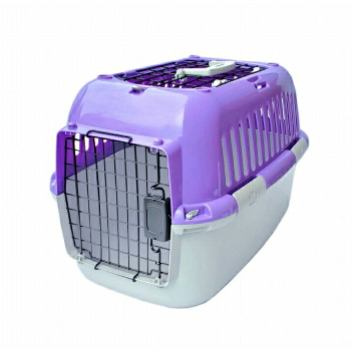 ファンタジーキャリー S OPEN パープル 小型犬 猫 ペット用 キャリーケース ハードタイプ 耐荷重7kgまで 送料無料