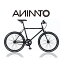 【ANIMATOアニマート】ミニベロ SURFIDE(サーファイド) 24インチ シングルスピード 自転車 街乗り ストリート おしゃれ スタイリッシュ【軽量】