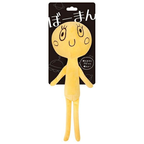 スーパーキャット ぼーまん マツーゲ とってもユニークな棒人間です。 体の部分は細く小型犬でも噛みやすい形状です。 頭をおすとプピッと鳴るよ！ --原産国-- 中国 --原材料-- ポリエステル、EVA ・リニューアルに伴い、商品パッケージ・内容が変更となる場合があり、画像・内容と異なる場合がございます。 ・ご購入のタイミングにより、品切れとなる場合がございます。その際は別途ご連絡させていただきます。