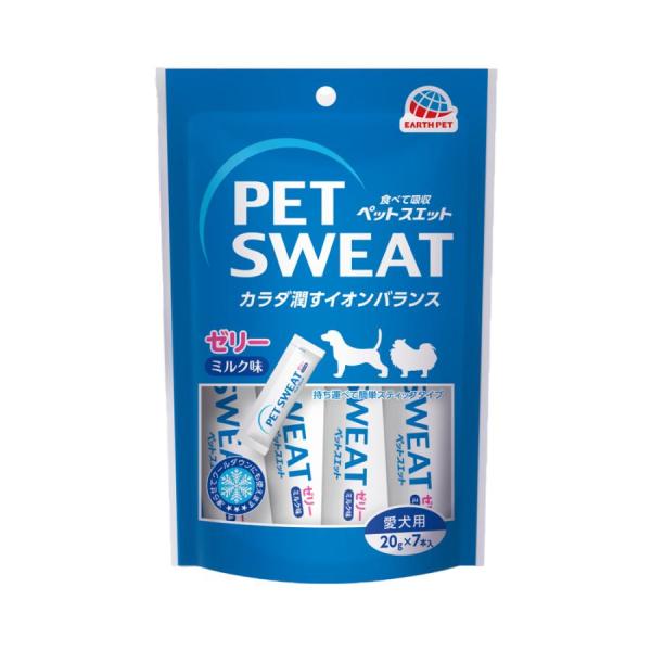 アース・ペット ペットスエットゼリー ミルク味 20g×7本入