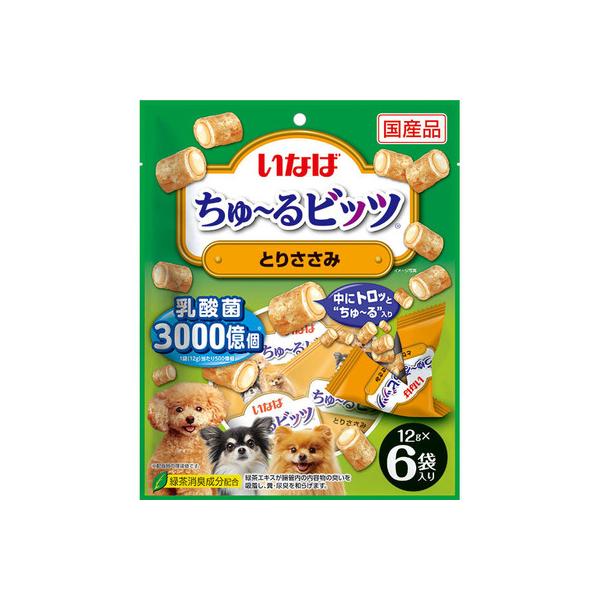 いなば ちゅ〜るビッツ とりささみ 12g×6袋