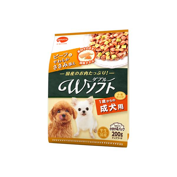 ビタワン君のWソフト成犬用ビーフ味...