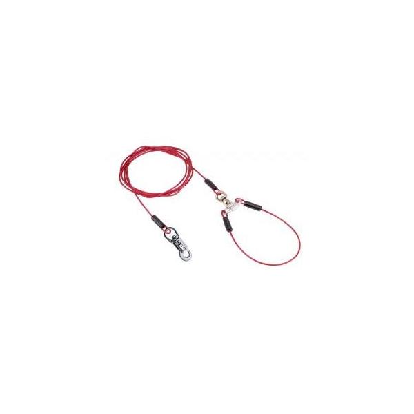 ペティオ タフギア ロングワイヤーチェーンプラス 4.5mm レッド P.S.S REVO.搭載のタフギアシリーズです。 回転カン付きでからまりにくい構造。 ポールなどに直接取り付けて使用可能です。 丈夫で扱いやすくサビにくいワイヤーチェーンです。 ---対象--- 大型犬 適応体重：〜30kg 適応種：ゴールデンレトリバー、ラブラドルレトリバー等 ---原産国--- 中国 ---材質--- 鉄・塩化ビニル樹脂 ---サイズ--- φ4．5mm×317cm ・リニューアルに伴い、商品パッケージ・内容が変更となっており、画像・内容と異なる場合がございます。 ・ご購入いただいたタイミングにより、お品切れの場合がございます。その場合は別途ご連絡させていただきます。