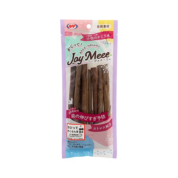 ナチュラルペットフーズ ジョイ・ミー カジってさくらんぼ 8本 天然木の小枝を使用した小動物・小鳥用かじり木です。 かじることや、皮をはがして遊ぶことで、歯の伸びすぎを予防したりストレス解消に役立ちます。 ほのかな香りとしっかり目の硬さでたのしくカジカジできます。 ---対象--- うさぎ、チンチラ、ハムスター、小鳥、その他小動物など ---原材料--- さくらんぼの枝 ・リニューアルに伴い、商品パッケージ・内容が変更となっており、画像・内容と異なる場合がございます。 ・ご購入いただいたタイミングにより、お品切れの場合がございます。その場合は別途ご連絡させていただきます。