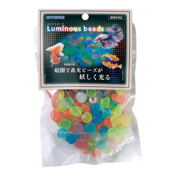 コトブキ工芸 ルミナスビーズ ミックス プラスチック製の蓄光ビーズです。 見栄えを良くしてくれます。 --対象-- 淡水用 --原材料-- 樹脂 ・リニューアルに伴い、商品パッケージ・内容が変更となる場合があり、画像・内容と異なる場合がございます。 ・ご購入のタイミングにより、品切れとなる場合がございます。その際は別途ご連絡させていただきます。