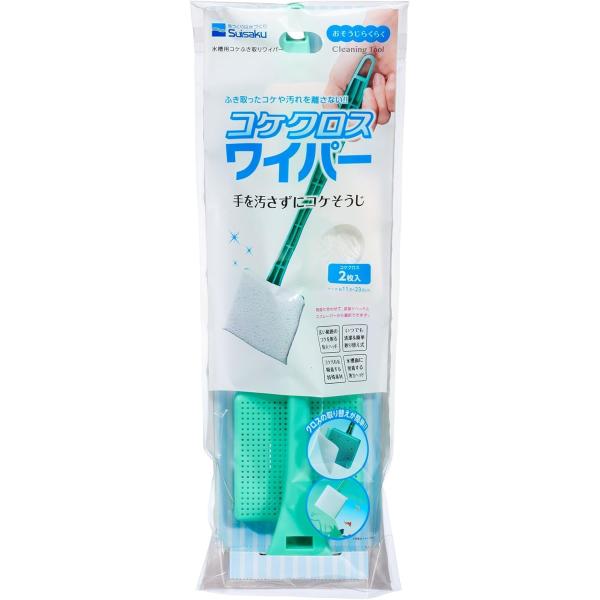 水作 コケクロスワイパー 手を汚さずにコケそうじ！コケクロスが取り替えでき、コケをスッキリふき取ります。 広い範囲のコケを取ることができる特大ヘッドで、大きい水槽に最適。 弾力のあるヘッドが水槽面にしっかりフィットして、コケや汚れをキャッチ。 取ったコケはコケクロスに吸収され、水槽内へのまき散らしを防止します。 ---対象--- ガラス面のコケ ---原産国--- 中国 ---材質--- ポリプロピレン ---サイズ--- グリップ：長さ約36cm ヘッド：約幅8×奥行き8×厚さ1cm ・リニューアルに伴い、商品パッケージ・内容が変更となっており、画像・内容と異なる場合がございます。 ・ご購入いただいたタイミングにより、お品切れの場合がございます。その場合は別途ご連絡させていただきます。