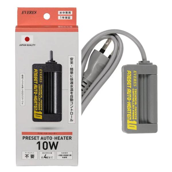 エヴァリス プリセットオートヒーター10W
