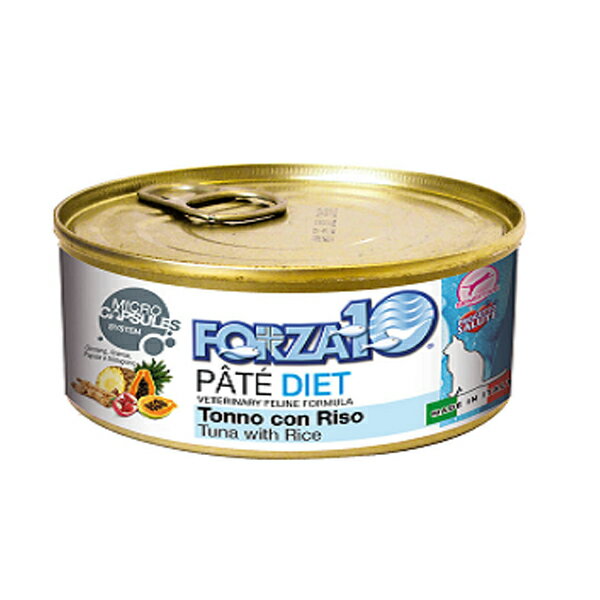 【FORZA10/フォルツァ10】　ダイエットツナ　ライスPate Diet Tuna - Rice 170g 【キャットフード/ウェットフード/スーパープレミアム】